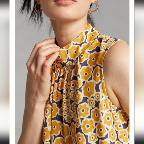 Corey Lynn Calter Amalia tunic blouse - Picture 1 of 5